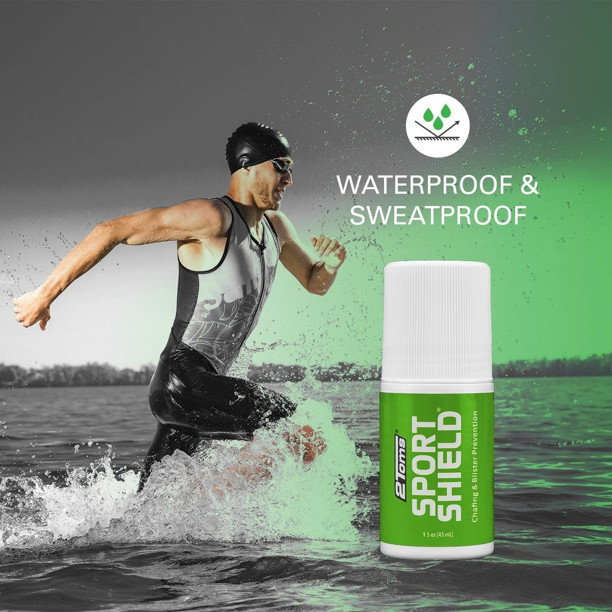 2Toms Sportshield - Anti schuurplekken