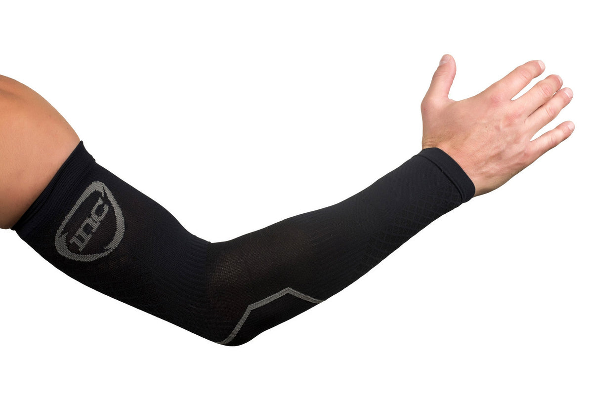 INC PRO Compressie Arm Sleeves - Zwart / Grijs