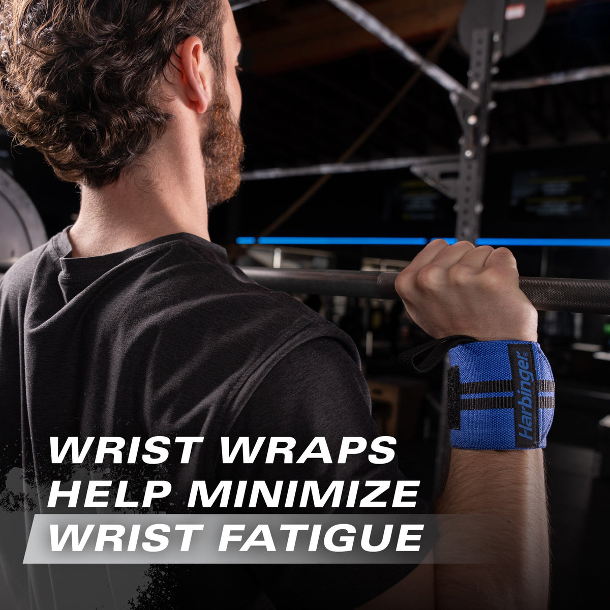 Bankdrukken met Harbinger Red Line Wrist Wraps