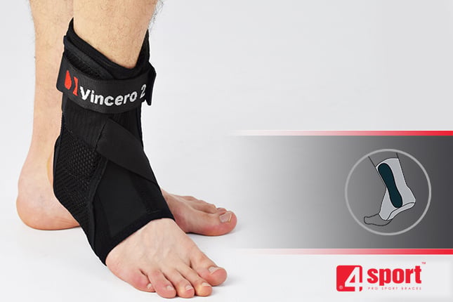 Reh4Sport Vincero2 Enkelbrace met maximale bescherming