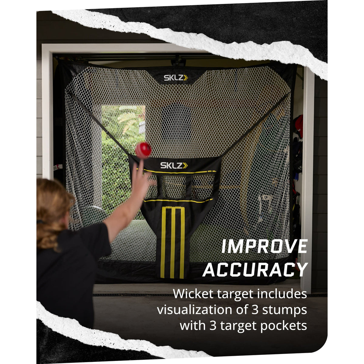 SKLZ SUSPENDED STUMPS NET