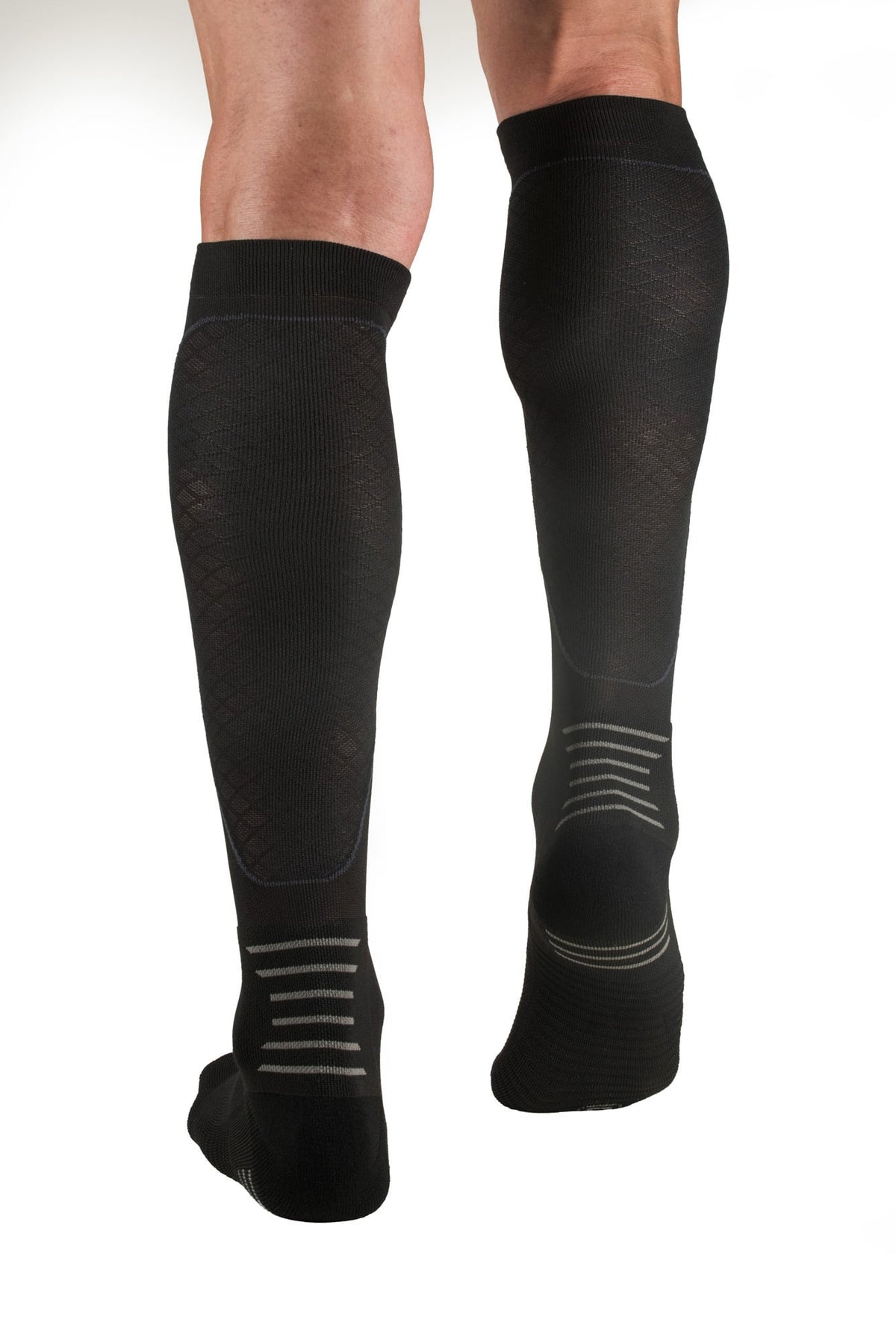 INC PRO Compressiekousen zwart / grijs