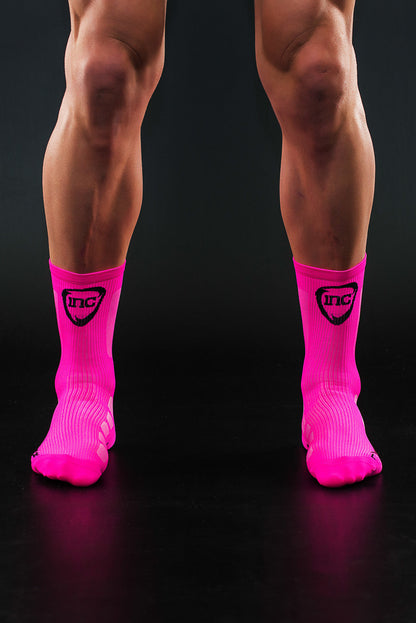INC Compressie Gripsokken - Roze