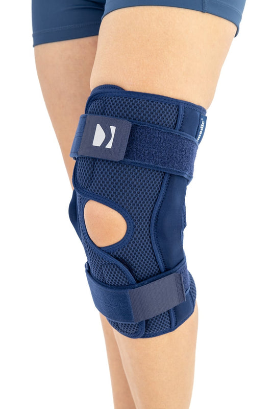 Reh4Classic kniebrace met instelbare scharnieren
