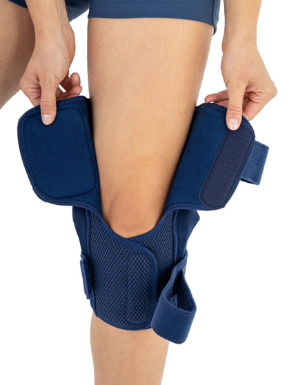 Reh4Classic kniebrace met instelbare scharnieren