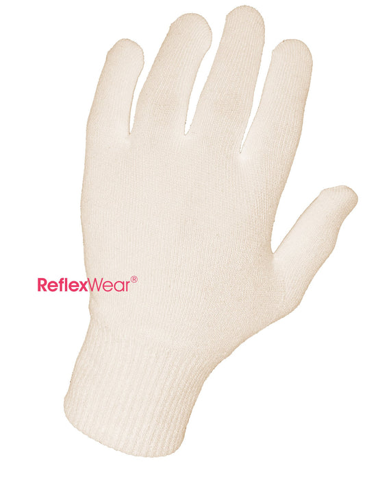 Reflexwear handschoenen met vingertop - naturel