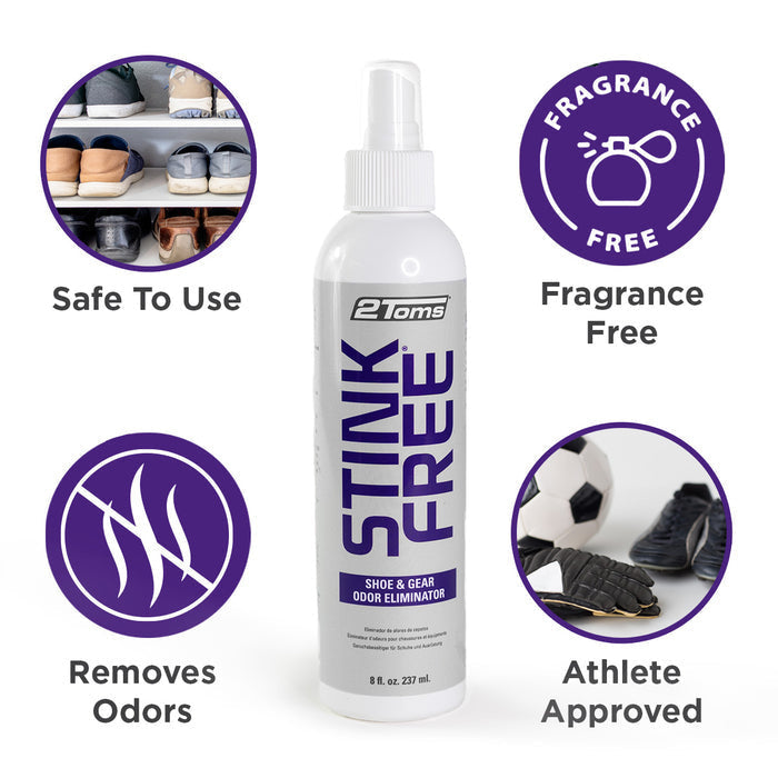 2Toms® StinkFree® Shoe & Gear Odor Remover