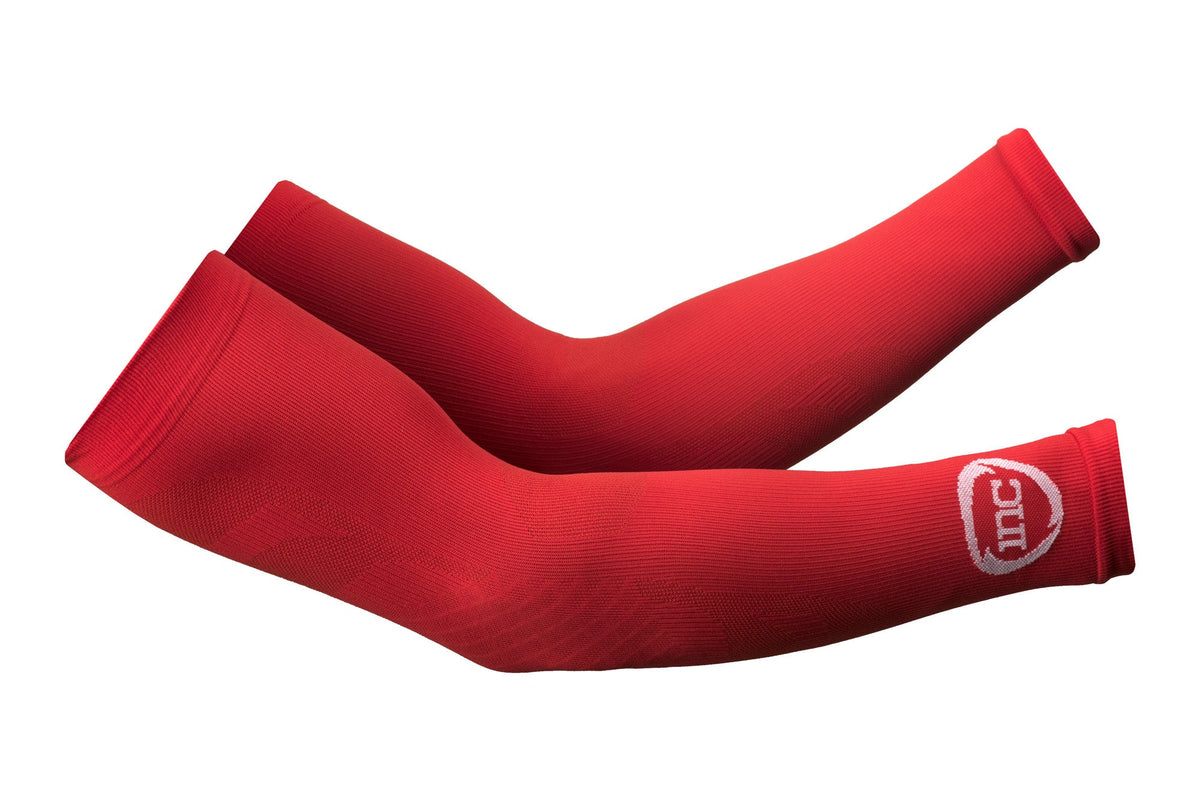 INC Competition Compressie Arm Sleeves - Rood