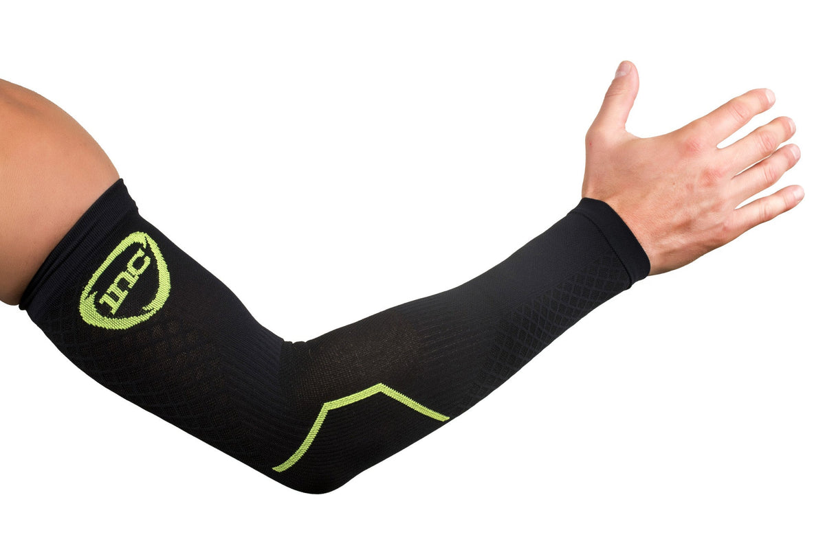 INC PRO Compressie Arm Sleeves - Zwart / Groen