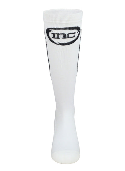 INC PRO Compressiekousen wit / zwart