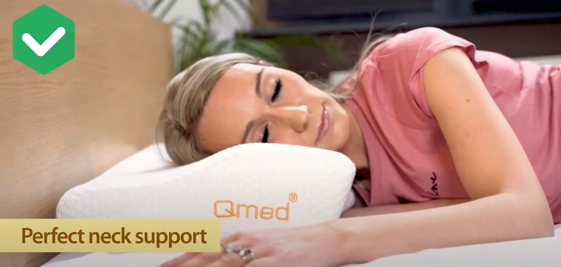Qmed Ergo Traagschuim Hoofdkussen