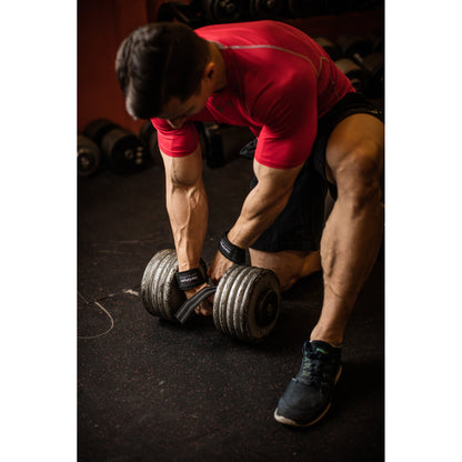Harbinger Big Grip lifting straps NeoTek polspadding
