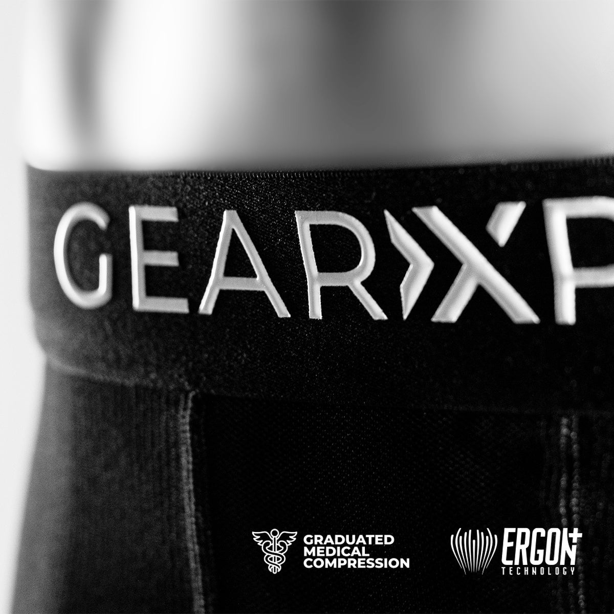 GEARXPro Recovery short tights - Zwart