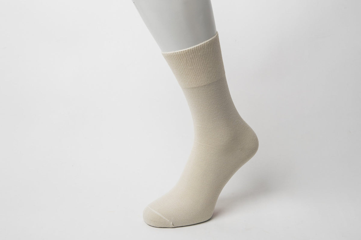Reflexwear Diabetes sokken - dun - naturel