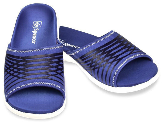 Spenco Thrust Slippers Heren - True Navy