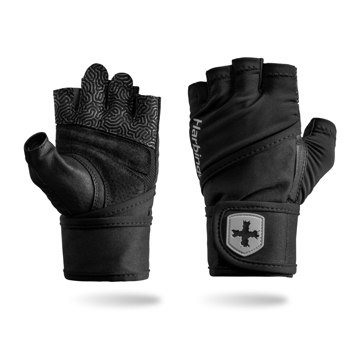 Harbinger Pro WristWrap fitnesshandschoenen 3.0 zwart